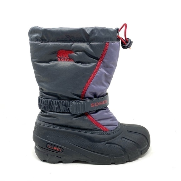 Sorel Youth Flurry TP Winter Boot grill/chili - Picture 1 of 7